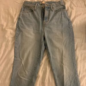 Madewell NWT curvy prefect vintage jean in Fitzgerald wash, never worn